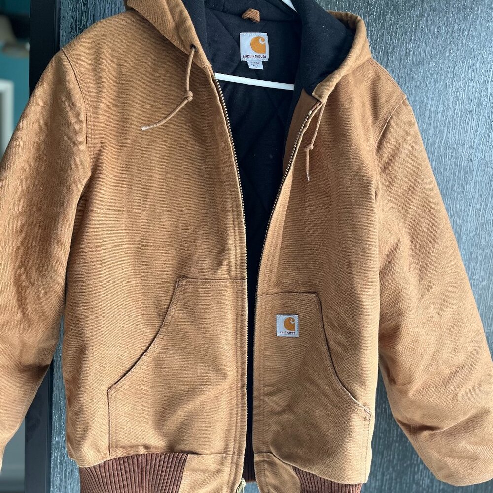 Carhartt zip up Jacket size Small Men's